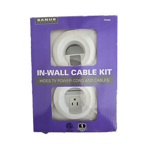Sanus Vuepoint In-Wall Cable Kit - Hides TV Power Cord & Cables FPACM1